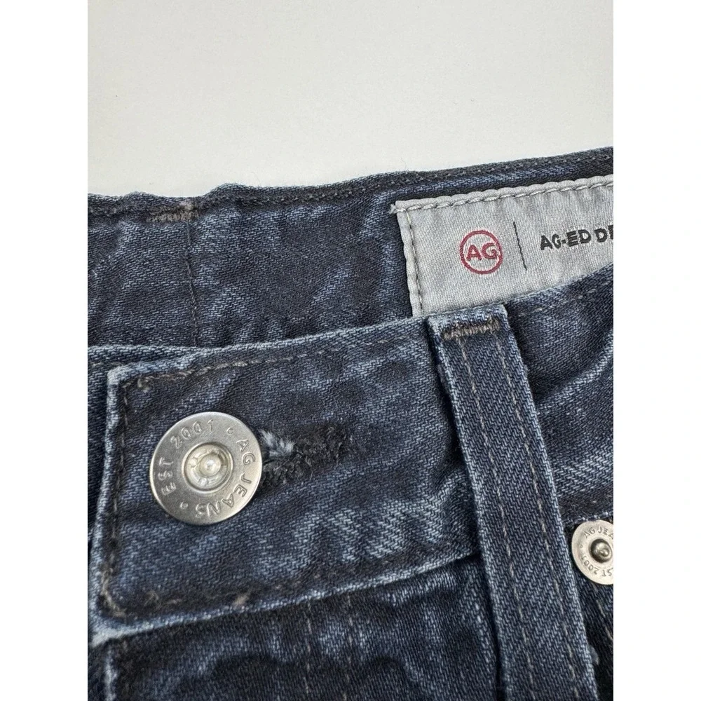 AG JEANS Hattie High Rise Barrel Jeans Japanese Fabric 29 Adriano Goldschmied